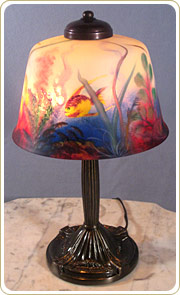 Keeling Lamps : Designers and Manufacturers of Decorative Lighting, Stained Glass and Custom Reverse Painted Lamps Since 1971 in Connecticut CT