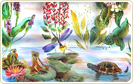 Keeling Lamps : Designers and Manufacturers of Decorative Lighting, Stained Glass and Custom Reverse Painted Lamps Since 1971 in Connecticut CT