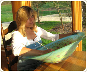 Keeling Lamps : Designers and Manufacturers of Decorative Lighting, Stained Glass and Custom Reverse Painted Lamps Since 1971 in Connecticut CT