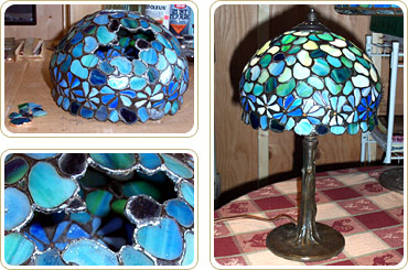 Keeling Lamps : Designers and Manufacturers of Decorative Lighting, Stained Glass and Custom Reverse Painted Lamps Since 1971 in Connecticut CT